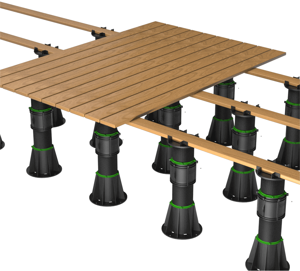 adjustable paving support