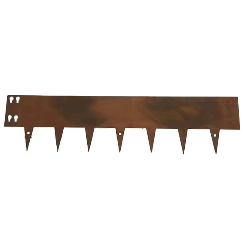 taurus rusted steel edging