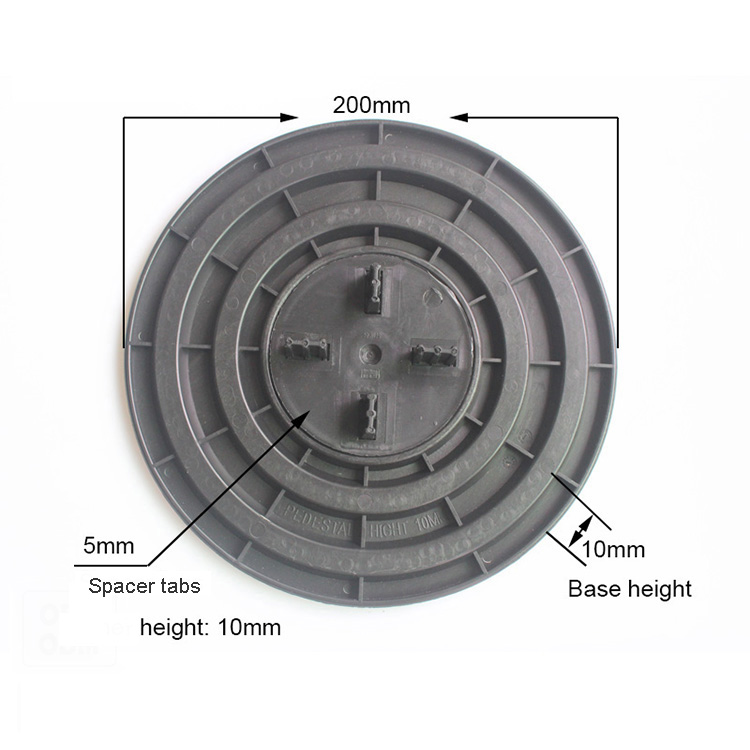 Taurus Fixed Height Support Pedestals